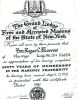 FM Grand Lodge NY 1920