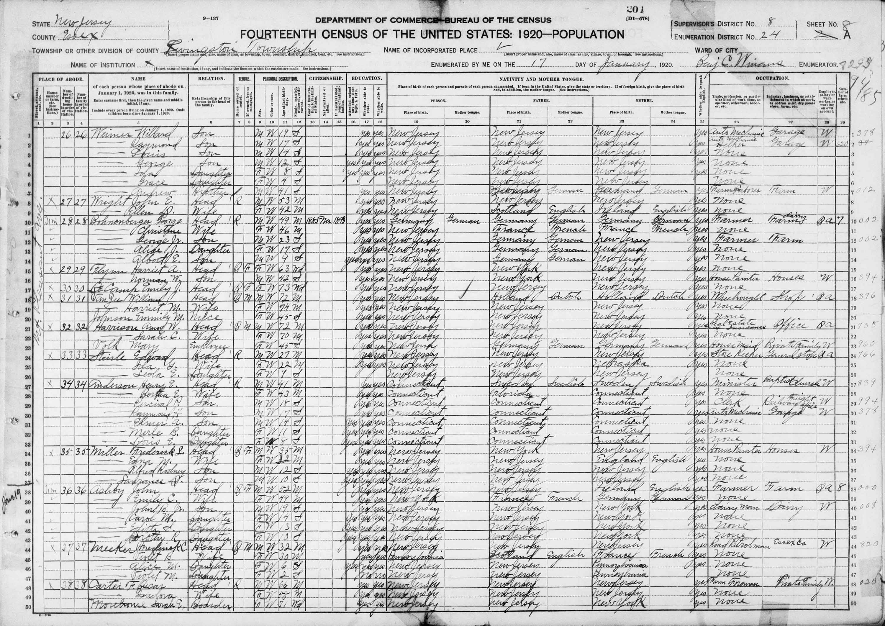 1920 Census