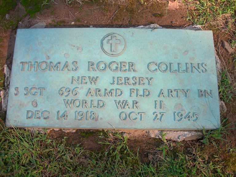 Thomas Roger Headstone