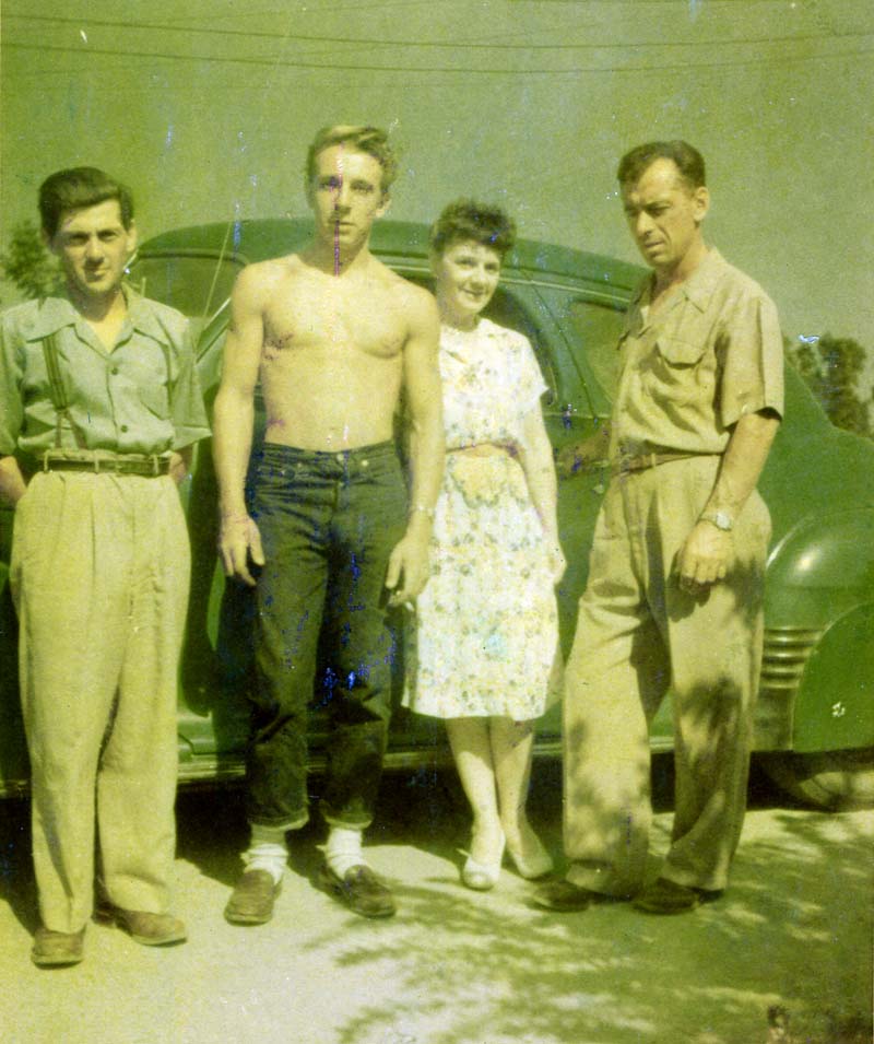Gedeon Pare,  Paul, Angeline & Henry Bergeron