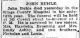 Buhle John Obituary