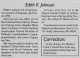 Cummings Edith Obituary