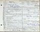 Baby death cert
