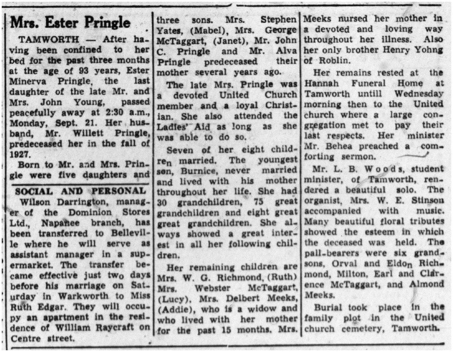 Pringle-Ester-Young-Obituary